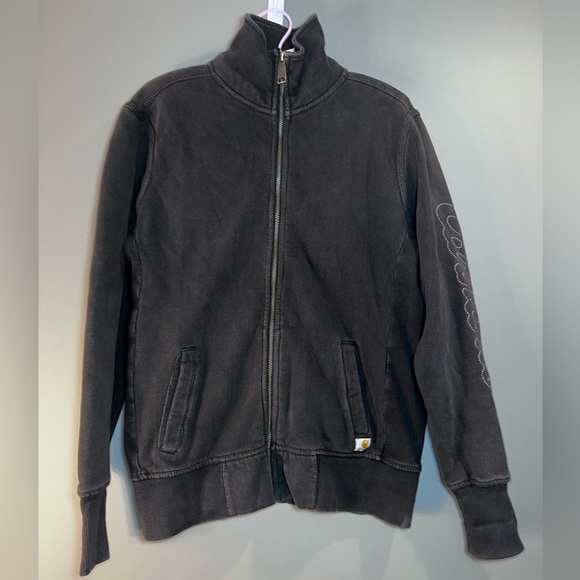 Carhartt Black Zip-Up Jacket